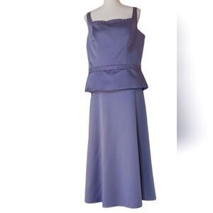 Elegant 2 Pc Lavender Evening Gown. Plus Size 20/22